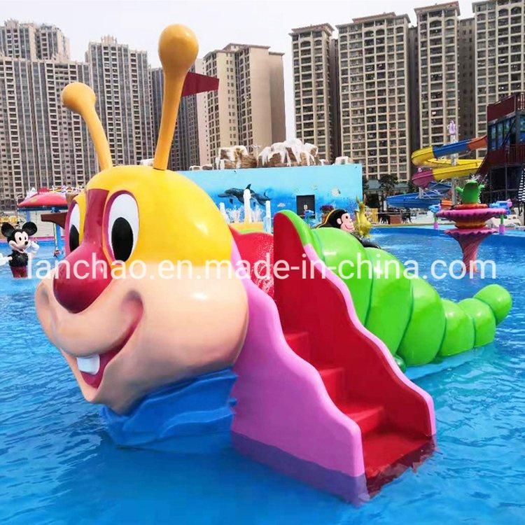 Funny Pool Spray Kids Slide for Children Water Park Playground