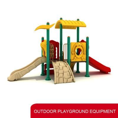 Cheap Colorful New Play Equipment Outdoor Playground Plastic Slide for Sale