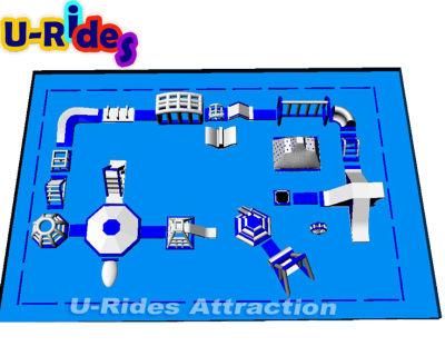 Funny Inflatable Floating Water Park for summer holiday