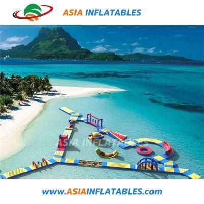 Inflatable Trampoline Giant Inflatable Water Park Playground for Beach