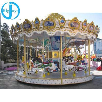 Outdoor Park 16 Seats Carousel, Merry Go Round