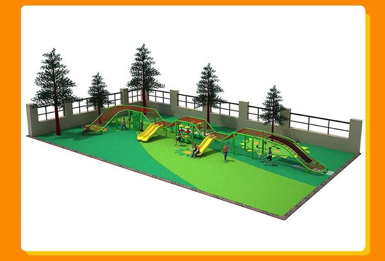 China Factory Amusement Park Outdoor Indoor Playground Climbing Rope Equipment for Kids