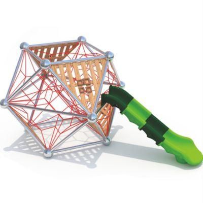 Kids Outdoor Playground Climbing Net Slide Set Amusement Park Equipment