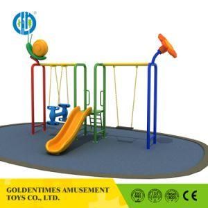 Manufacture Direct Supply Mini Garden Playground Playing Swing Equipment