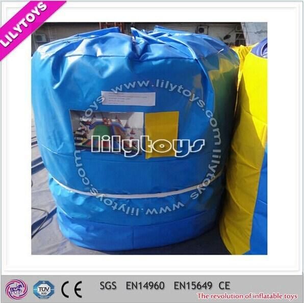 PVC material Lead Free Green Inflatable Soccer Football Field