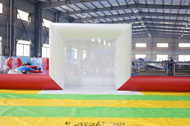 Giant Popular Sports Soccer Field Inflatable Soap Football Field