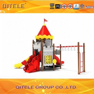 2016 New Castle Series Outdoor Playground Equipment with Overhead Ladder