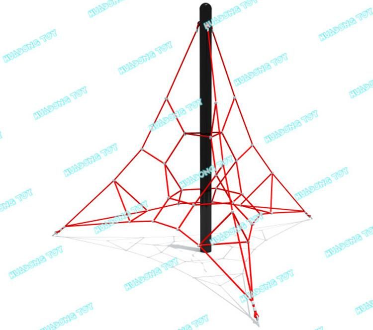Outdoor Amusement Park Physical Training Set Climbing Rope Net for Kids