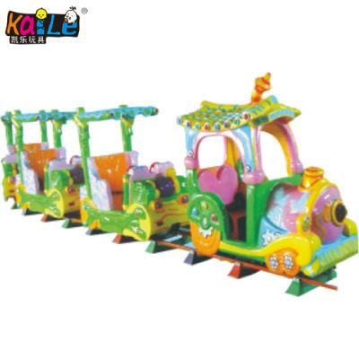Wooden Boat Amusement Kids Ride Equipments Electric Tourist Trackless Track Train (KL6056)