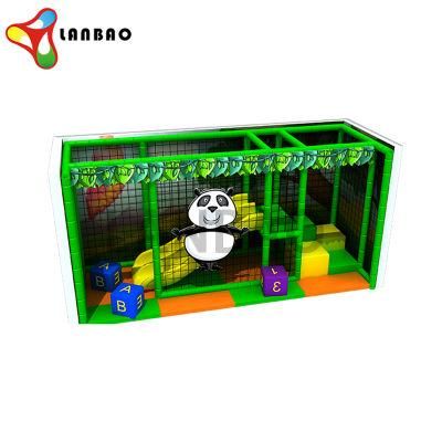 Kids Plastic Toy Baby Indoor Soft Play Sets Panda Playground Design