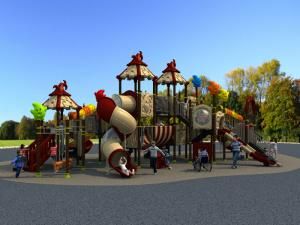 China Huadongplay Plastic Material and Outdoor Playground Type Kids Play Equipment (HD15A-054A)