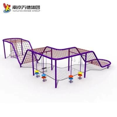 Children Climbing Rope Net Outdoor Gym Playground for Sale