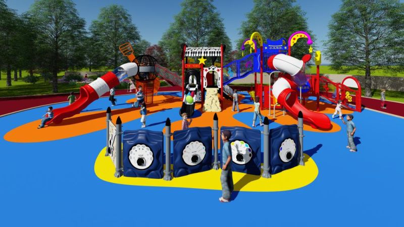 Colorful Kid School Popular Outdoor Playground Equipment