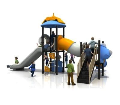 Children Plastic Outdoor Playground Equipment for Sale