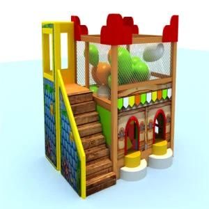 Child Play Centre Plastic Swing and Slide Indoor Playground
