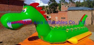 Inflatable Water Ski Tube Water Towable Inflatable Dinosaur Banana Boat