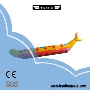Hot Sale Customized Size 0.9mm PVC Rubber Tarpaulin High Speed Adventure Sport Game Inflatable Banana Boat