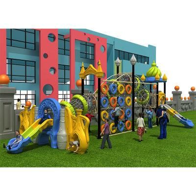 High Quality Play Game Cheap Plastic Outdoor Playground Climbing Nets with Rope Structure for Children