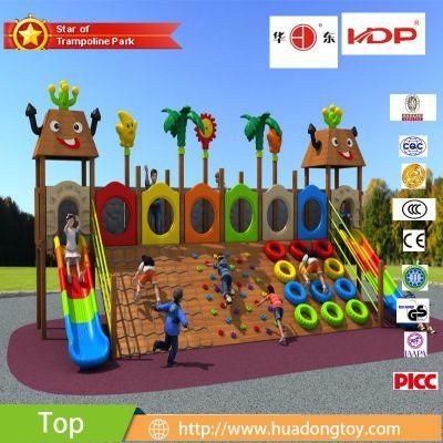 Wooden Playground Material and Outdoor Playground Type