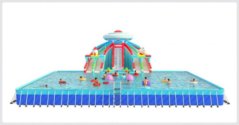 Commercial Inflatable Water Slide Cheap Inflatable PVC Material Slide Inflatable Slide with Pool for Hot Sale