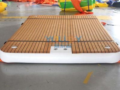 Inflatable Yacht Dock Floating Platform for Fishing Leisure