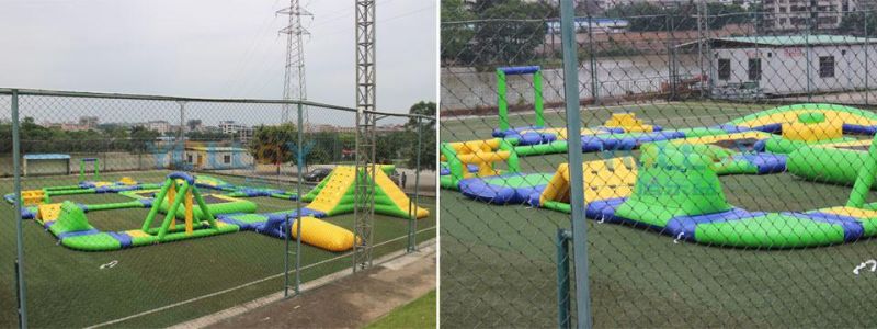 Inflatable Aqua Parks for Pool Obstacle Course