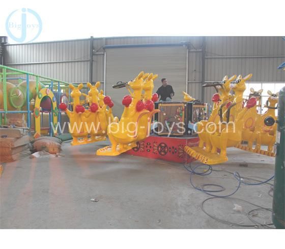 Newest Outdoor Playground Ride Happy Kangaroo Jump Amusement Rides for Sale