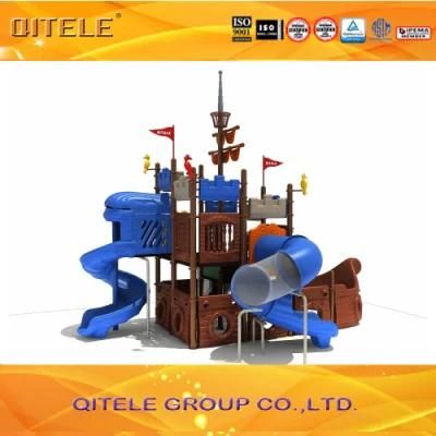2016 Qitele New Pirate Ship Series Outdoor Playground Equipment