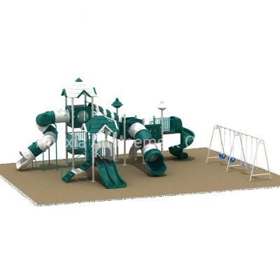 Theme Park Outdoor Equipment School Outdoor Play Station Combined Slide