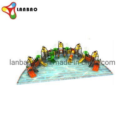 Baby Customized Kids Games Plastic Playhouse Outdoor Water Park Playground