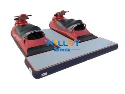 Portable Inflatable Floating Jet Ski Platform Boat Dock
