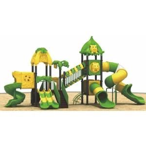 Green Outdoor Big Cartoon Playground (ML-2003802)