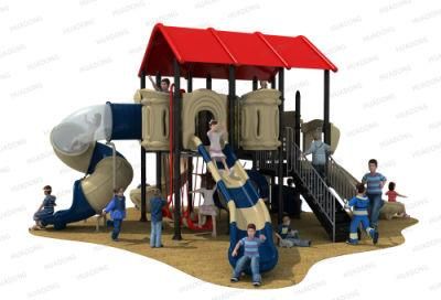 Villa Series Outdoor Playhouse Children Playgorund Slide