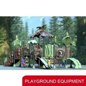New Wholesale Forest Series Children Outdoor Playground Plastic Combination Slides