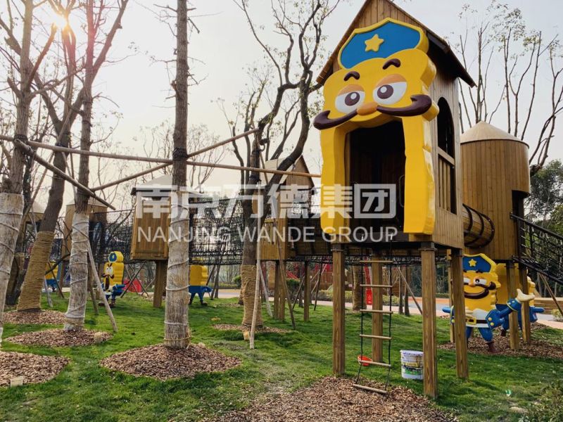 Plastic Toy Kids Slide Children Outdoor Playground Equipment Amusement Park