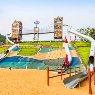 Customized Children&prime;s Outdoor Playground High-Altitude Slide Amusement Park Equipment