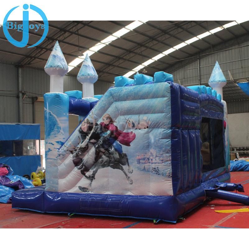 Inflatable bouncer jumping castle slide commercial bounce house with slide