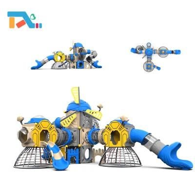 New Design Direct Sale Amusement Park Plastic Slide Outdoor Playground for Kids