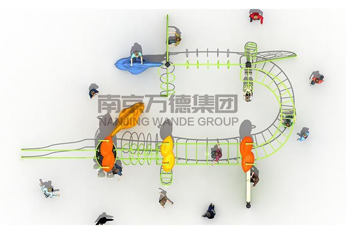 Amusement Park Kids Outdoor Plastic Tube Slide Children Kids Toy Water Park Slide Games Playground Equipment