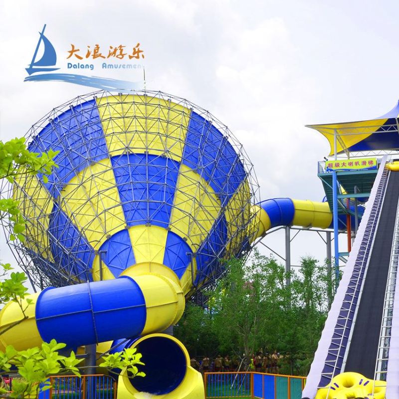 Factory Price Pool Slides Equipment Large-Scale Water Indoor Playground Slide