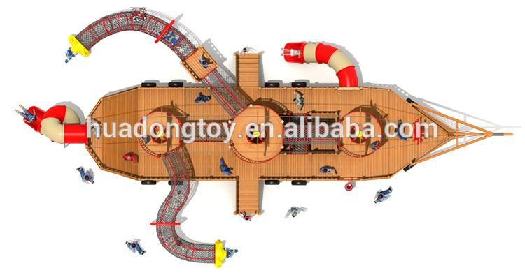 Wooden Pirate Ship Theme