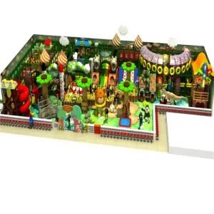 Popular Children Plastic Indoor Playground Amusement Equipment Slide