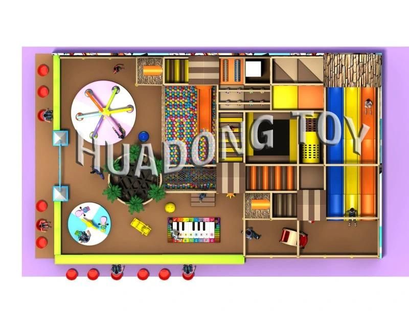 Cheap Kids Soft Play Games Naughty Castle Commercial Indoor Playground for Home