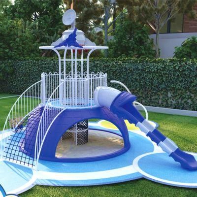 Outdoor Park Kids Playground Equipment Space Series Climbing Slide Yq41