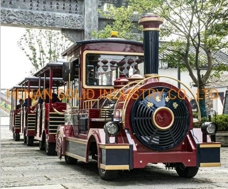 Electric Indoor Large Kids Electric Trackless Train for Shopping Mall