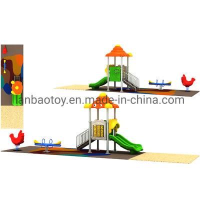 Large Plastic Outdoor Play Ground with Slide for Children