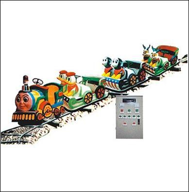 Outdoor Playground 7-Seat Electrical Train