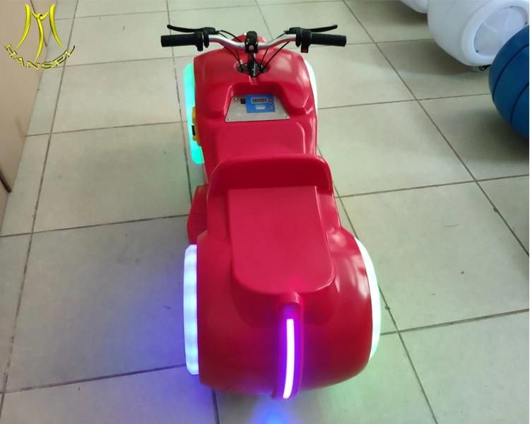 Hansel Outdoor Amusement Park Rides Amusement Motorcycle Eletrcic for Shopping Mall