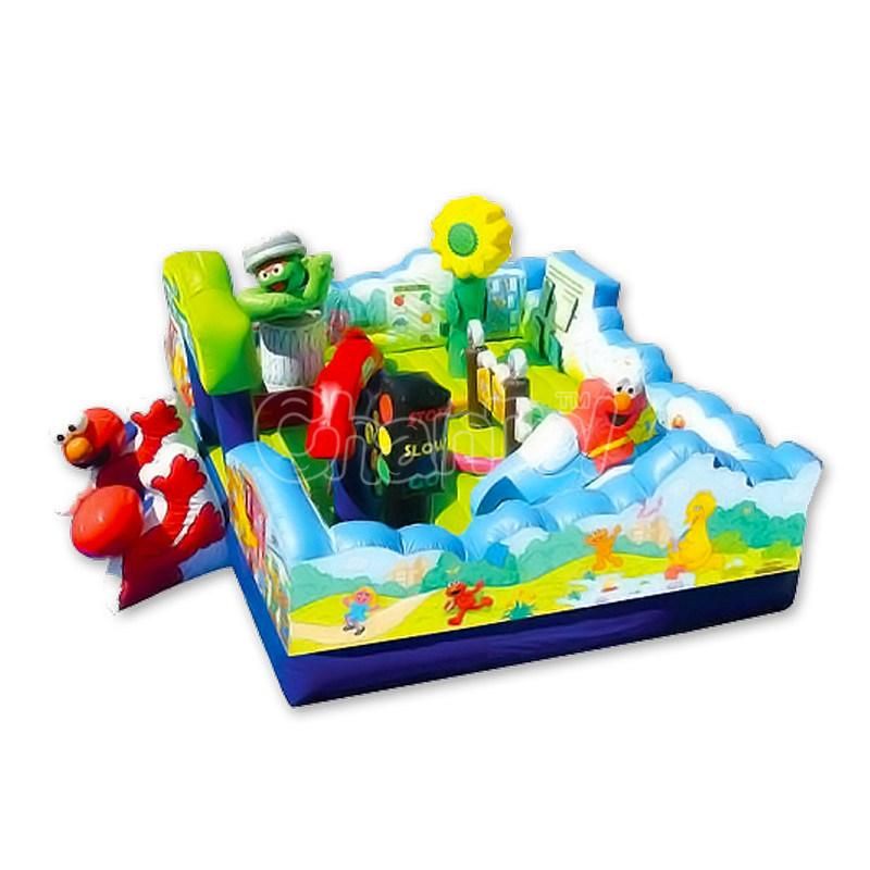 Cartoon Animals Inflatable Playground for Party COB0922