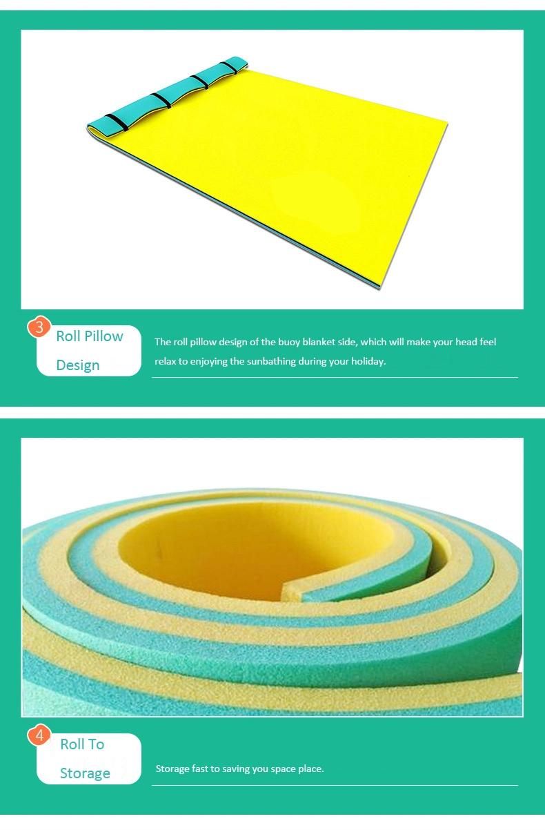 XPE Water Mat Floating Mat Water Floating Bed Pad Water Blanket Swimming Pool Floating Mat